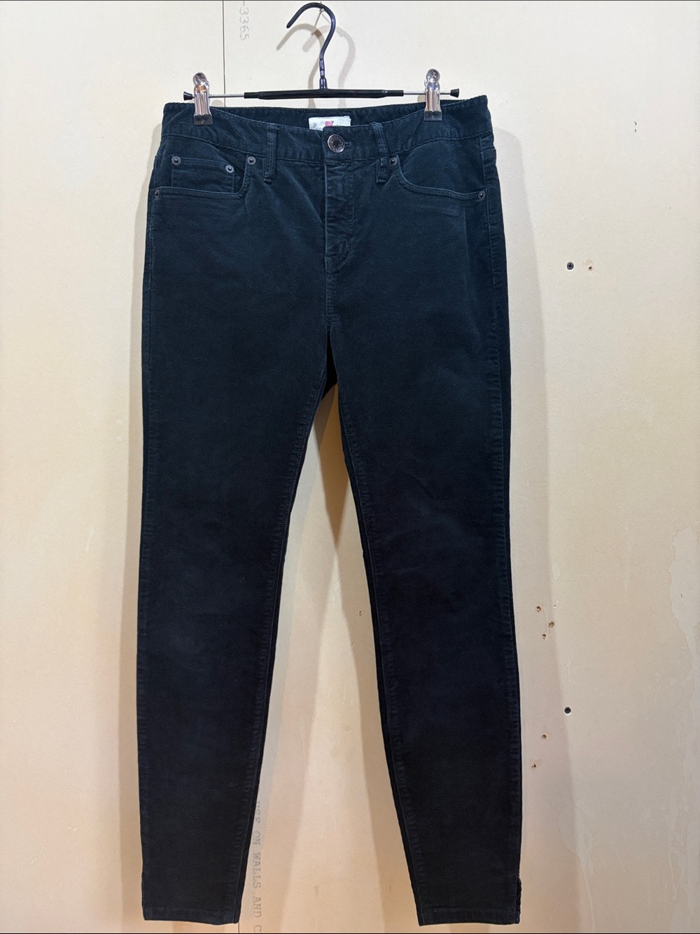 Vineyard Vines Black Corduroy Pants Size 4